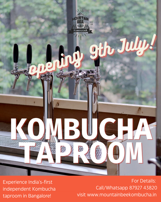 India's First Kombucha Taproom opens in the beer capital