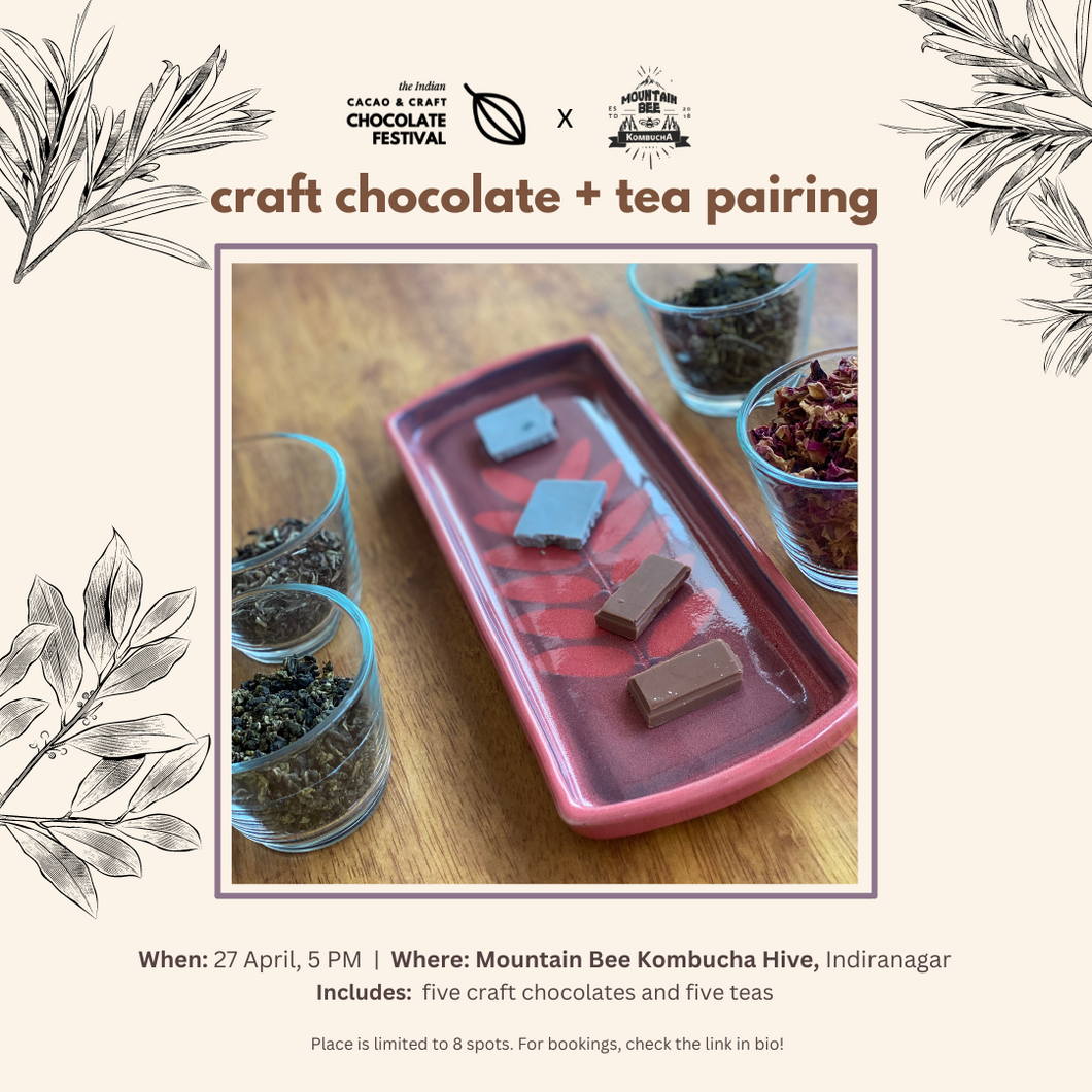 Craft Chocolate and Specialty Tea Pairing