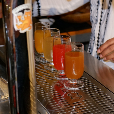 Kombucha Tasting by Mountain Bee