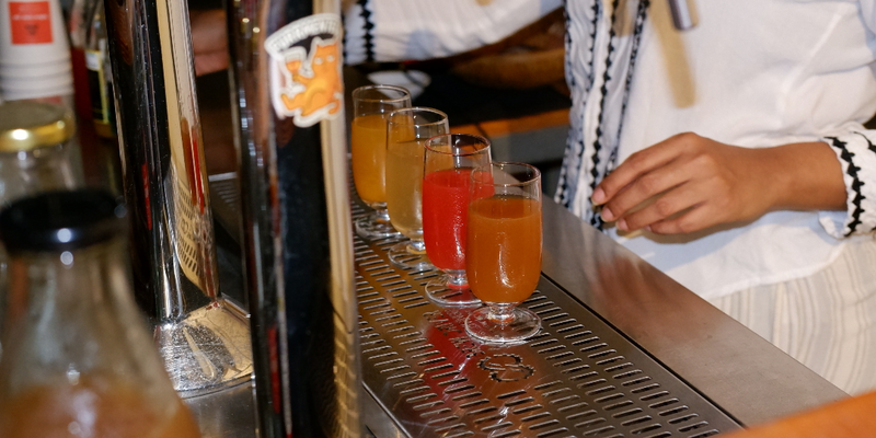 Kombucha Tasting by Mountain Bee