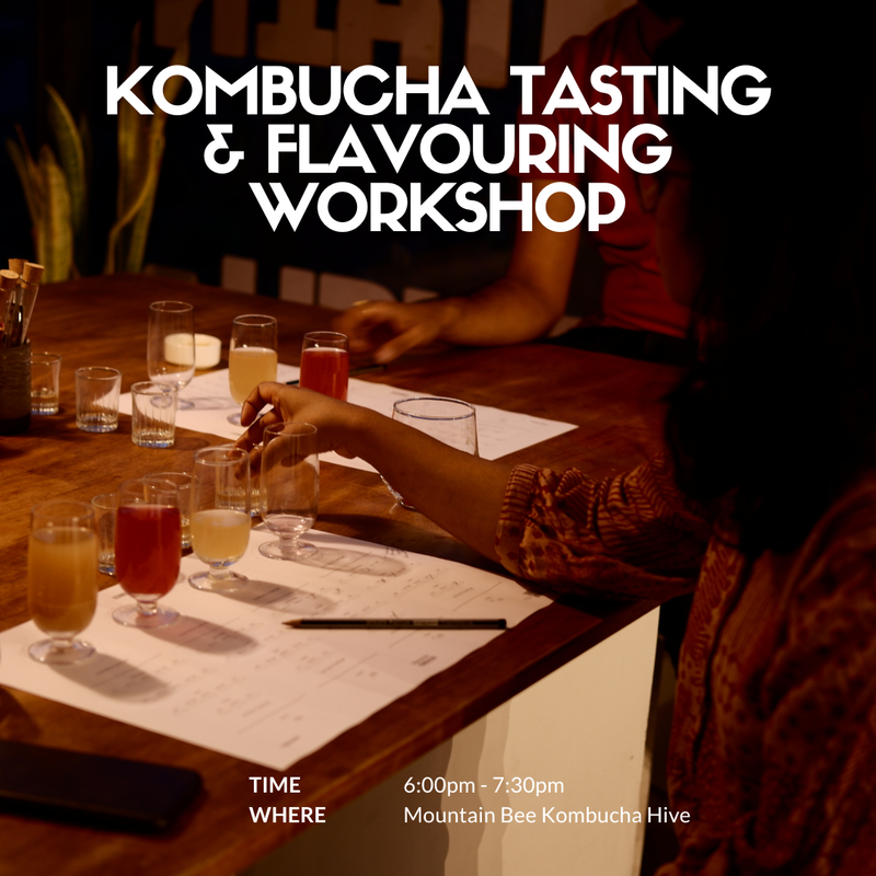 Kombucha Tasting and Flavouring Workshop
