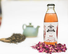 Load image into Gallery viewer, Mountain Bee Kombucha in Bangalore for gut-health, probiotics, low-calories, live-cultured drink. Ideal alternative for soda, caffeinated beverages and alcohol. Rose Kombucha, All natural, bioavailable antioxidants
